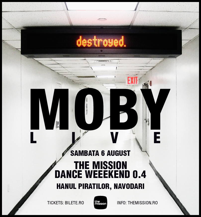 Moby la The Mission Dance Weekend 2011