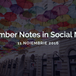 Ce motiv am mai găsit ca să revin în Timişoara: November Notes in Social Media